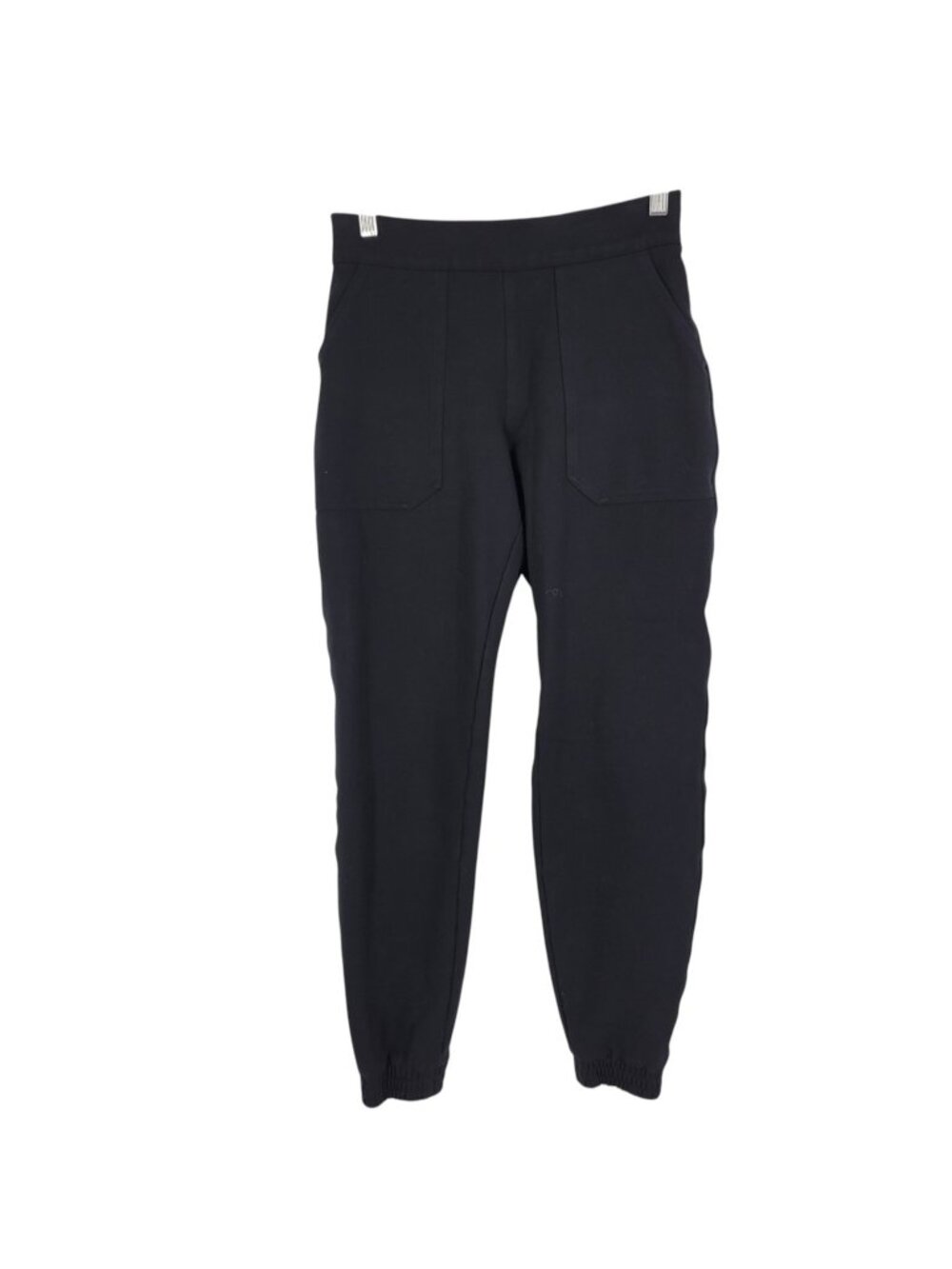 SPANX 20350R The Perfect Jogger in Classic Black Knit Ponte Pants Small